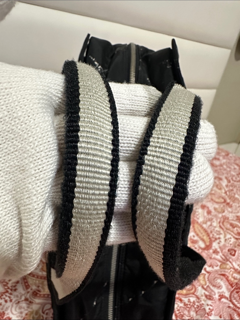 Chanel Old Travel Line Nylon Overnight Bag - Picture 9 of 14